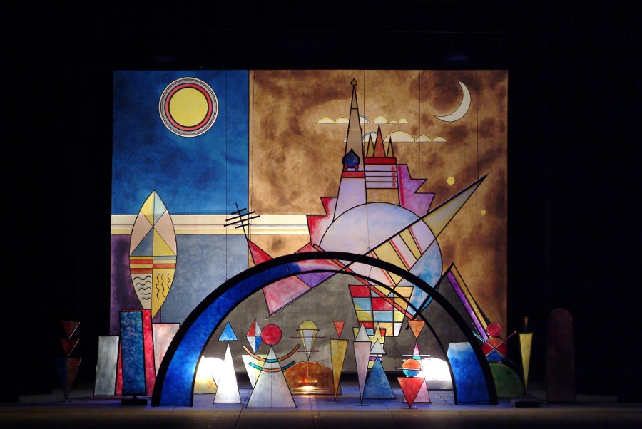 immagine "Quadri di una esposizione" di Kandinskij verso il Festival dei Due Mondi a Spoleto