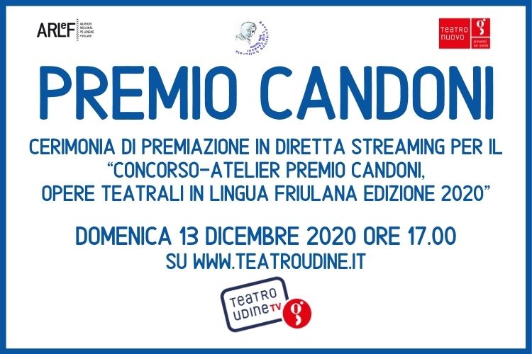 immagine Diretta streaming sulla webtv del Teatro per la cerimonia di premiazione del Premio Candoni domenica 13 dicembre alle 17