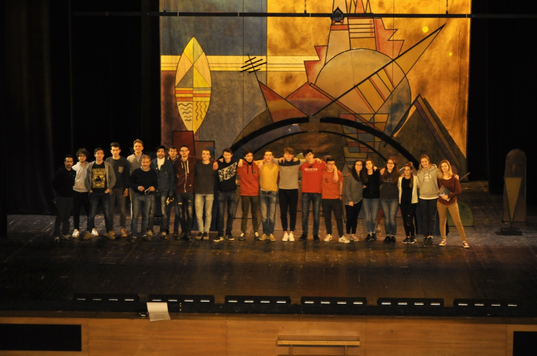 immagine Il Teatro Nuovo Giovanni da Udine porta i Quadri di un’esposizione a Berlino con gli studenti dell’ISIS Malignani