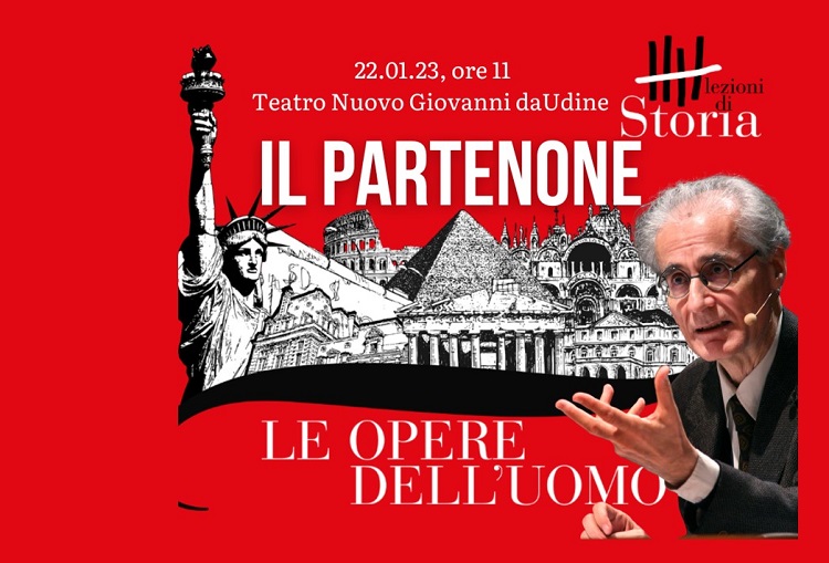 immagine "Lezioni di Storia" al via: domenica 22 gennaio Luciano Canfora racconta "Il Partenone"